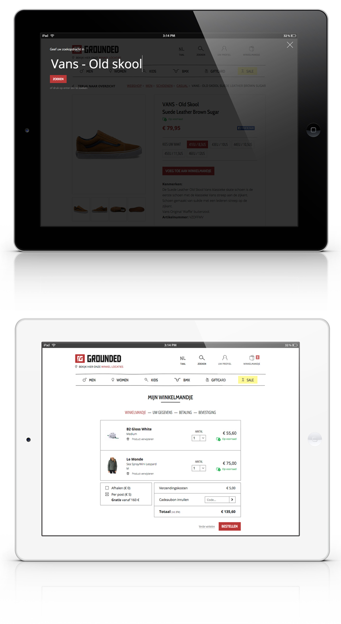 Grounded Webshop