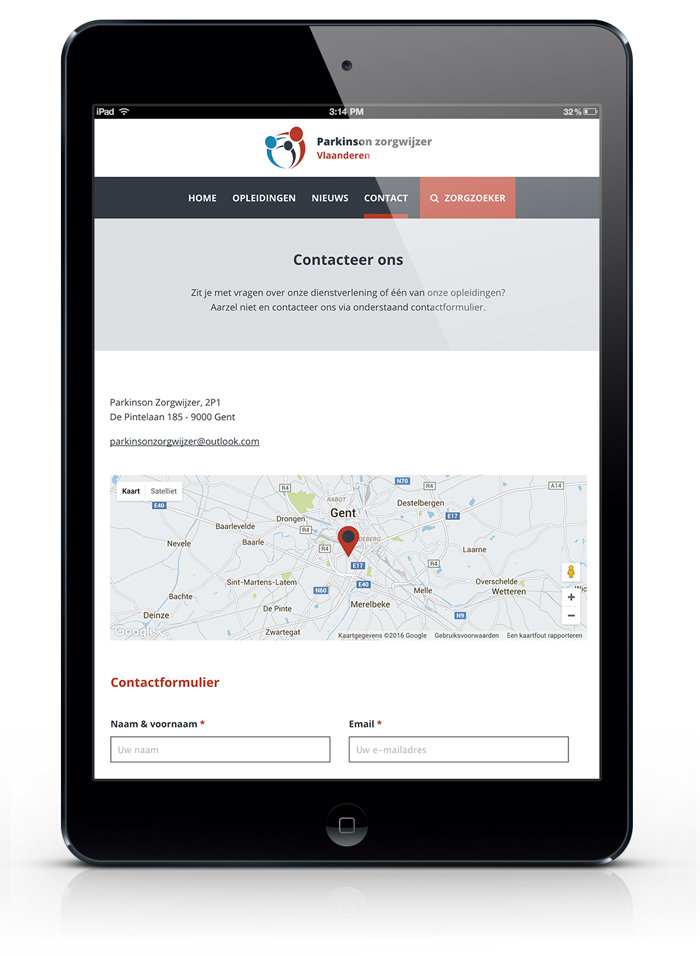 Parkinson Zorgwijzer Vlaanderen