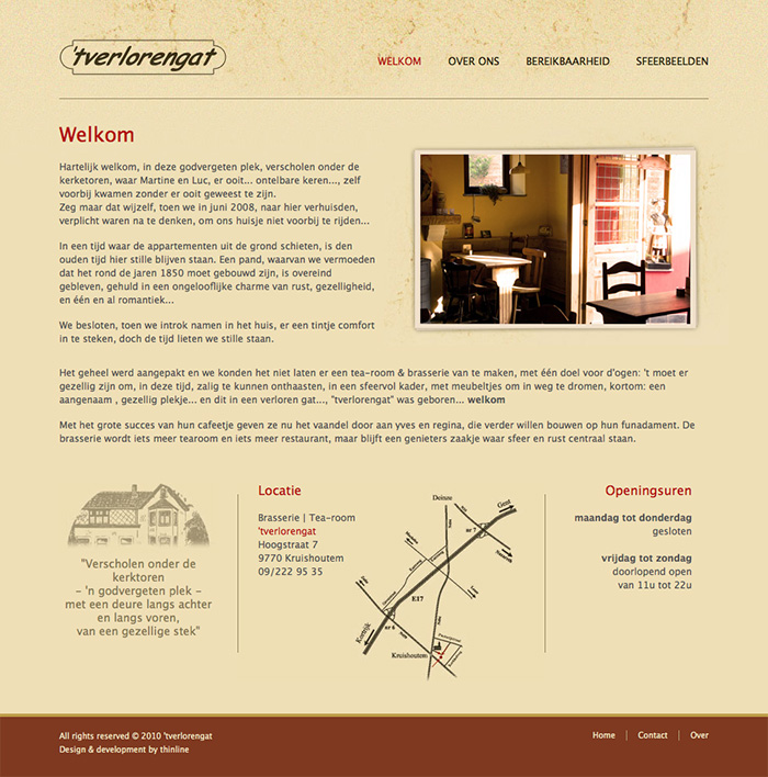 't verloren gat